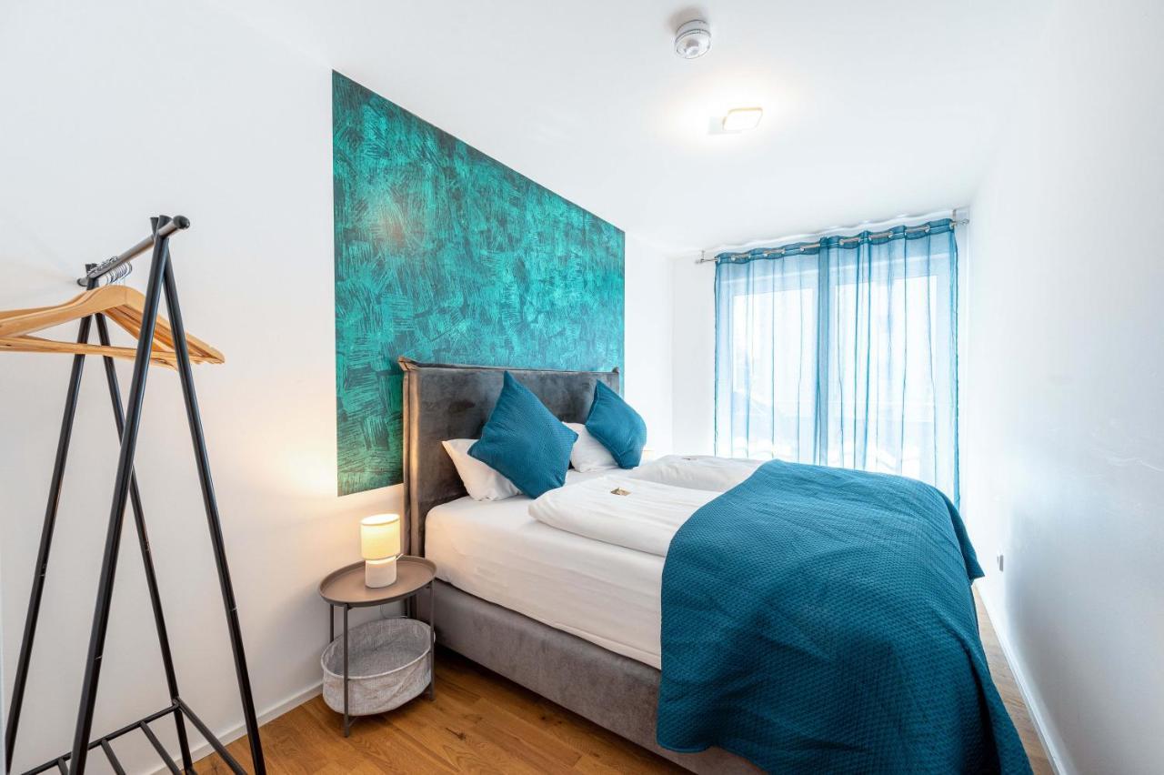 Apartamento Lit Living: Luxus - Box Spring - Parking - Terrace Ludwigshafen am Rhein Exterior foto