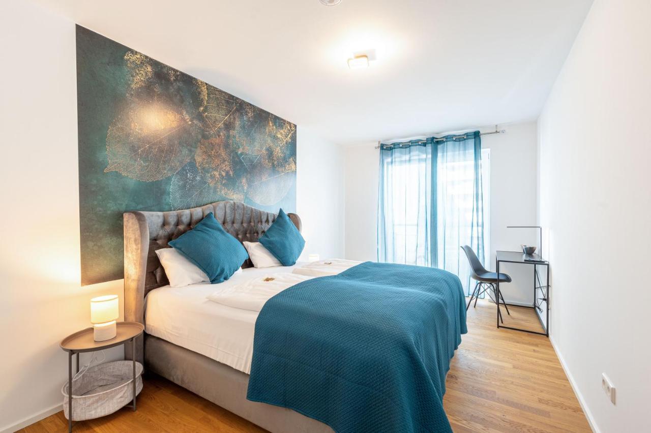 Apartamento Lit Living: Luxus - Box Spring - Parking - Terrace Ludwigshafen am Rhein Exterior foto