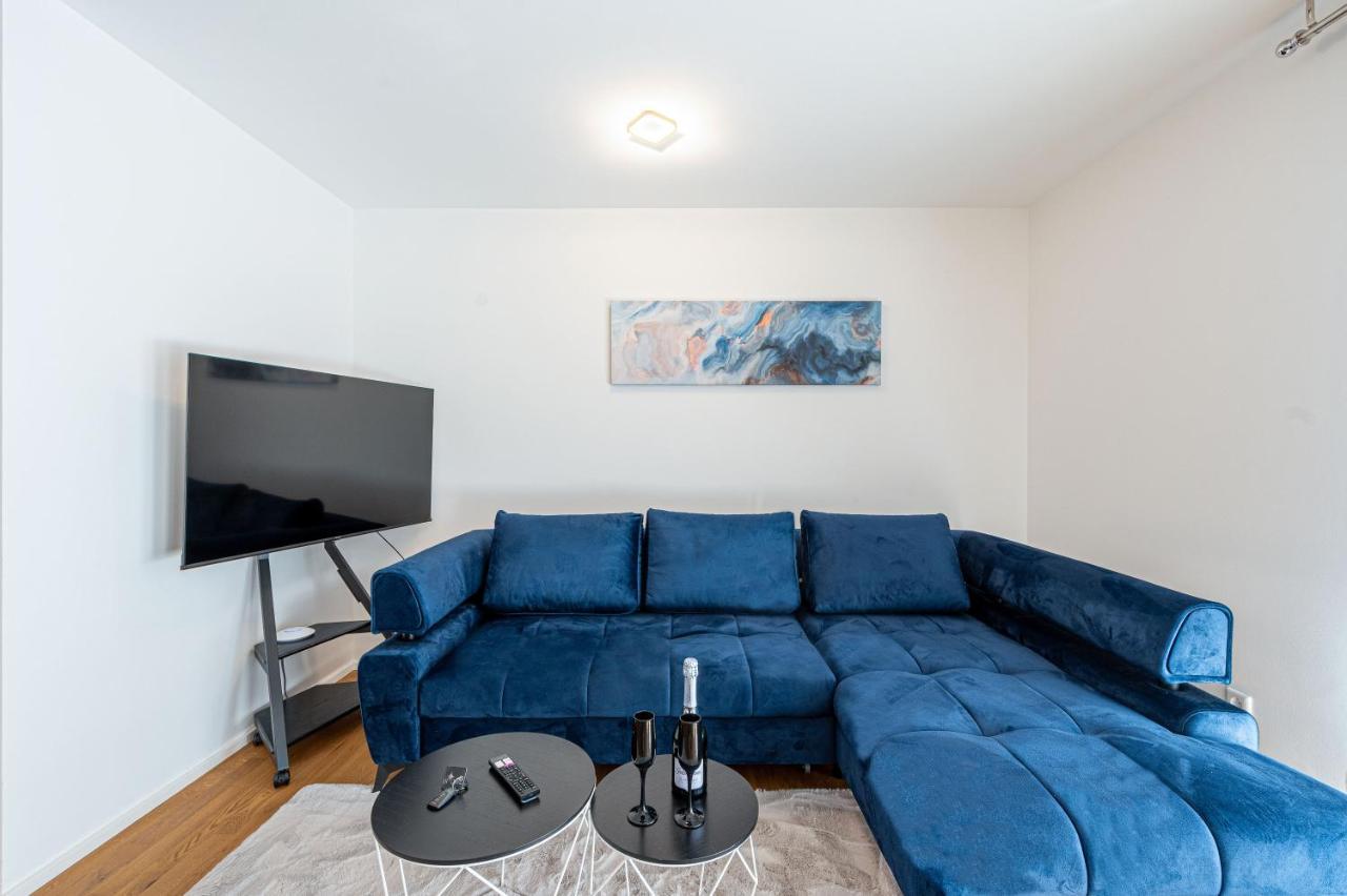 Apartamento Lit Living: Luxus - Box Spring - Parking - Terrace Ludwigshafen am Rhein Exterior foto
