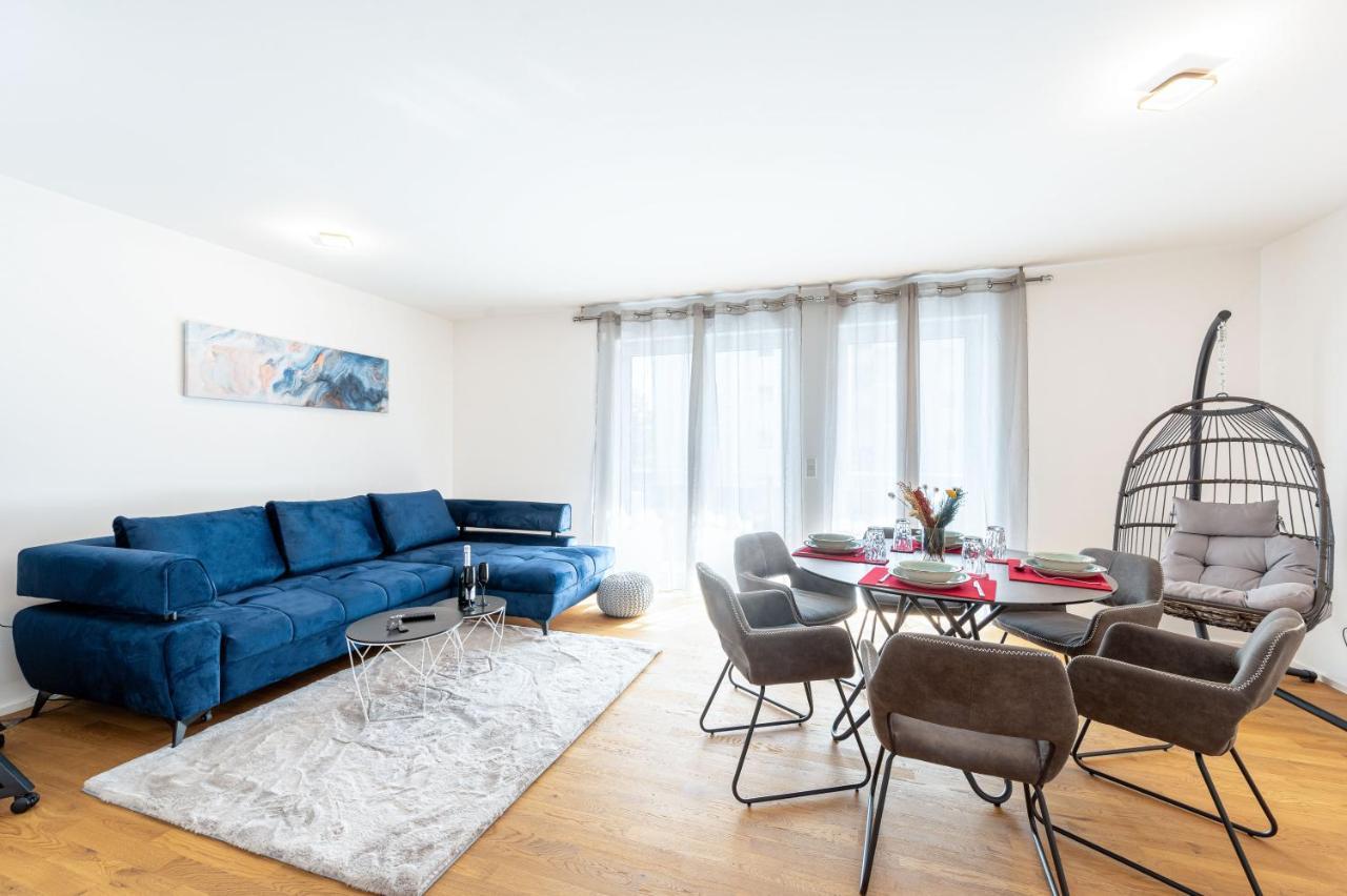 Apartamento Lit Living: Luxus - Box Spring - Parking - Terrace Ludwigshafen am Rhein Exterior foto