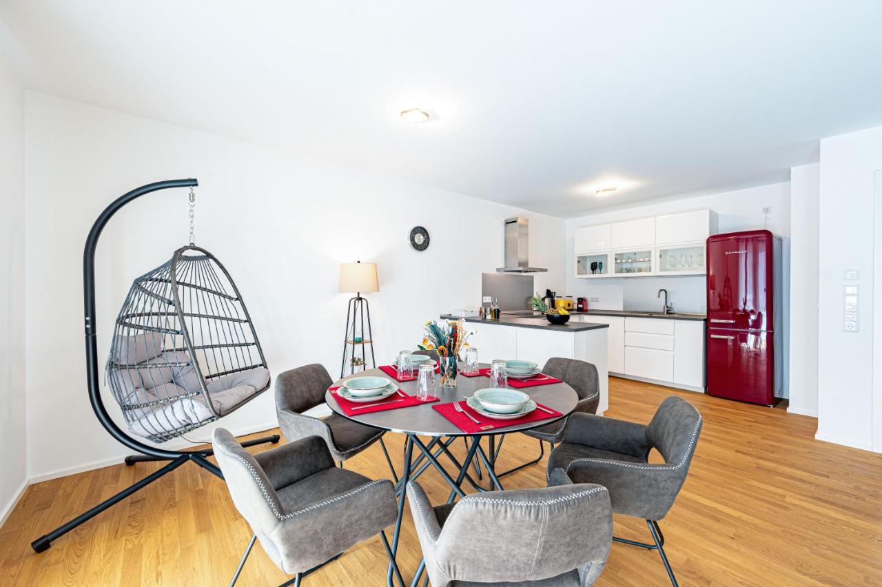 Apartamento Lit Living: Luxus - Box Spring - Parking - Terrace Ludwigshafen am Rhein Exterior foto