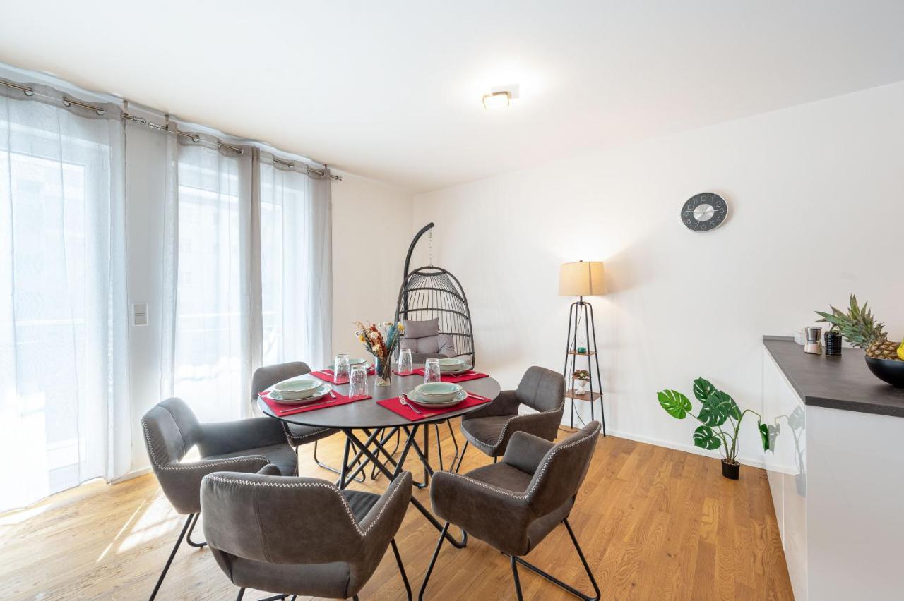 Apartamento Lit Living: Luxus - Box Spring - Parking - Terrace Ludwigshafen am Rhein Exterior foto