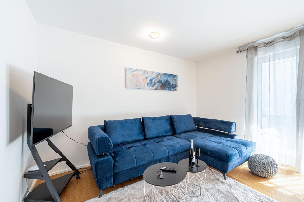 Apartamento Lit Living: Luxus - Box Spring - Parking - Terrace Ludwigshafen am Rhein Exterior foto